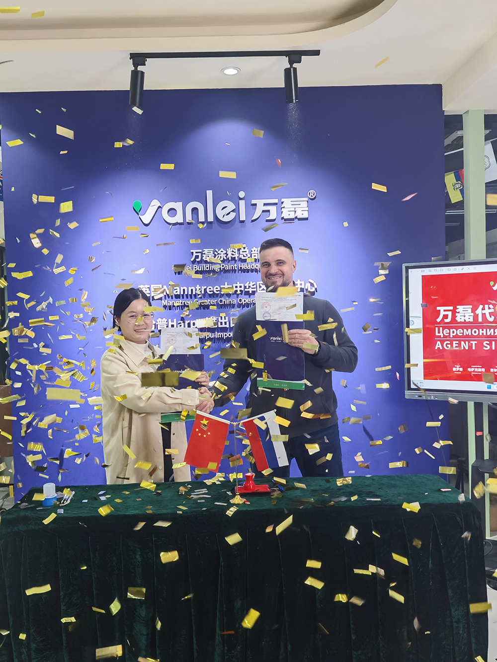 一天簽下七國代理！開啟俄羅斯市場大跨越！