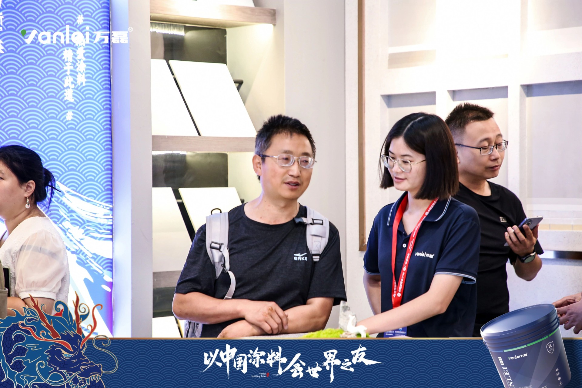 七年蟬聯(lián)展館人氣王！萬磊涂料，以中國涂料，會世界之友