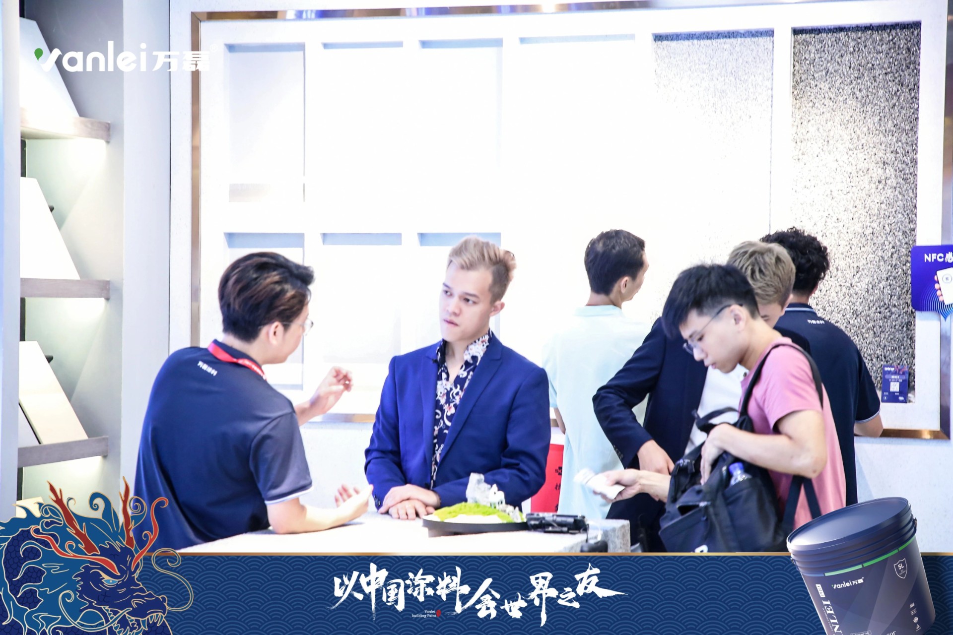 七年蟬聯(lián)展館人氣王！萬磊涂料，以中國涂料，會世界之友
